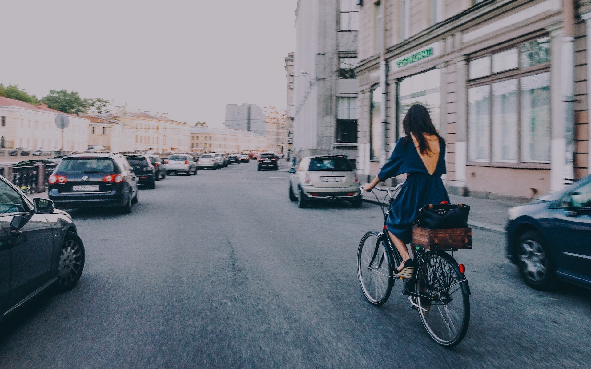 hit by a car while cycling